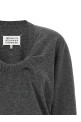 Свитер из шерсти с узором «твист», серый MAISON MARGIELA S51HL0055M13302859