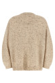 Melange wool sweater Pink