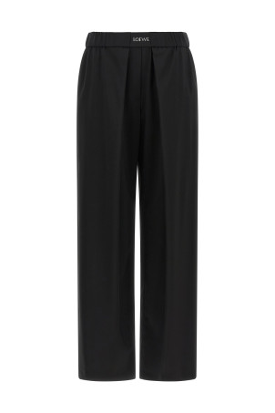 Брюки с резинкой, черные LOEWE S359Y04XJD1100
