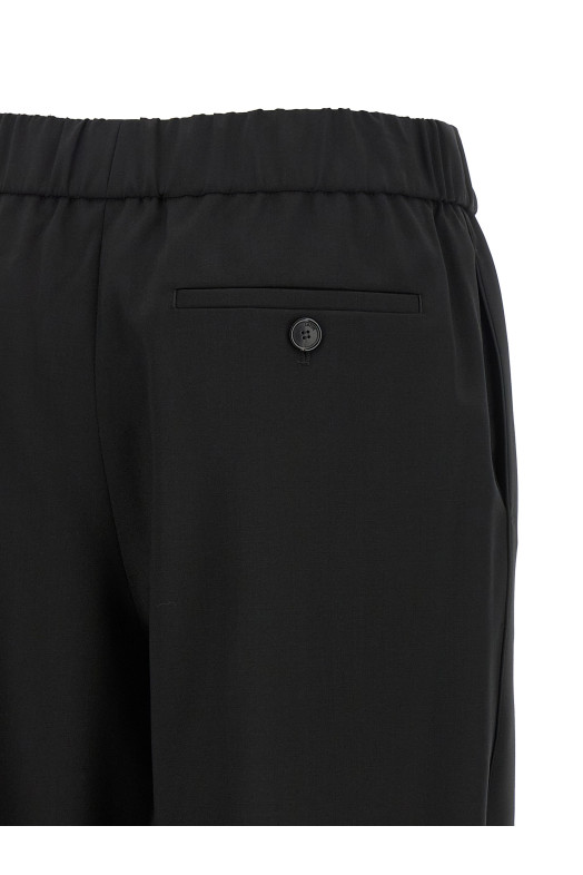 Брюки с резинкой, черные LOEWE S359Y04XJD1100