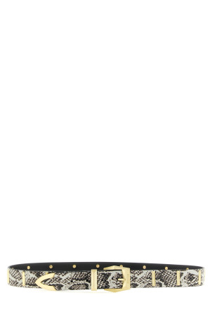 Python belt Gray