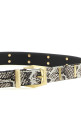 Python belt Gray