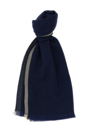 Cashmere blend scarf Blue
