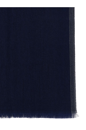 Cashmere blend scarf Blue