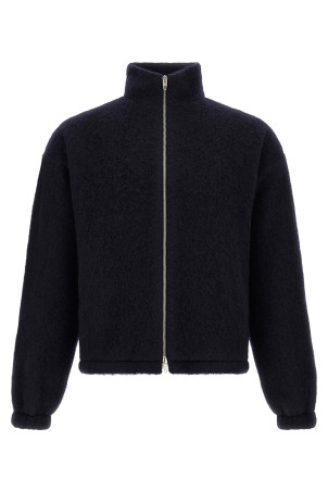 Світшот на блискавці, синій JIL SANDER J22HG0116J20379403