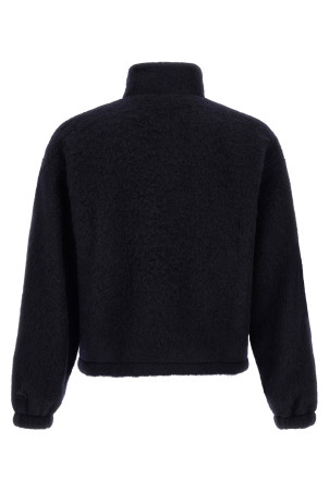 Світшот на блискавці, синій JIL SANDER J22HG0116J20379403