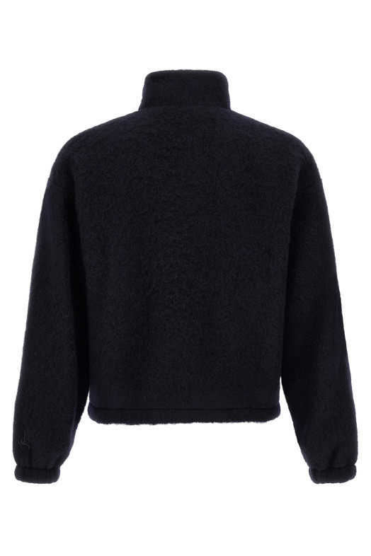 Світшот на блискавці, синій JIL SANDER J22HG0116J20379403