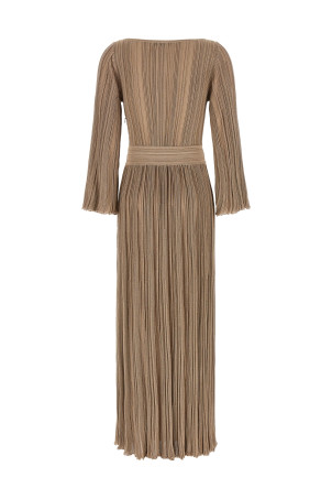 'Lilas' long dress Gold
