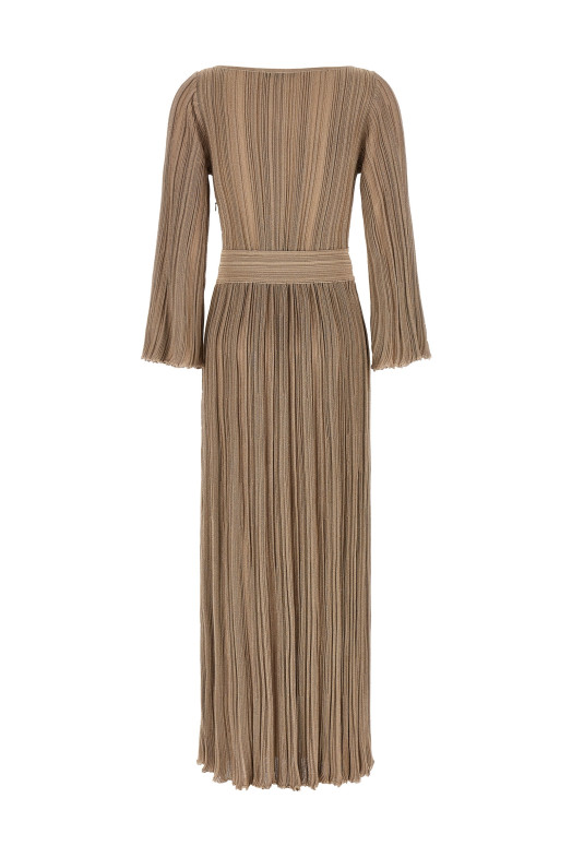'Lilas' long dress Gold