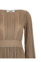 'Lilas' long dress Gold