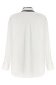 Рубашка с шарфом, чёрно-серая SACAI 2608616151
