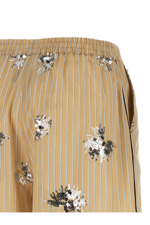 'Sole' shorts Beige