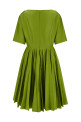 Брюки-чиносы зеленого цвета PRADA P3S12GSOOO10YPF0613