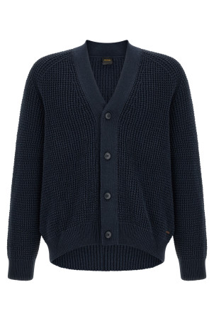 Кардиган «Соты», синий HUGO BOSS 50565141404