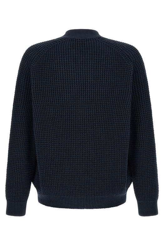 Кардиган «Соты», синий HUGO BOSS 50565141404