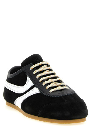 Suede sneakers Black-grey