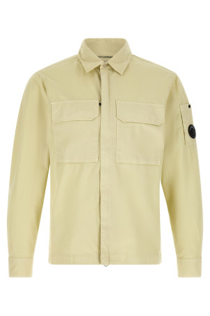 'Lens' overshirt Beige