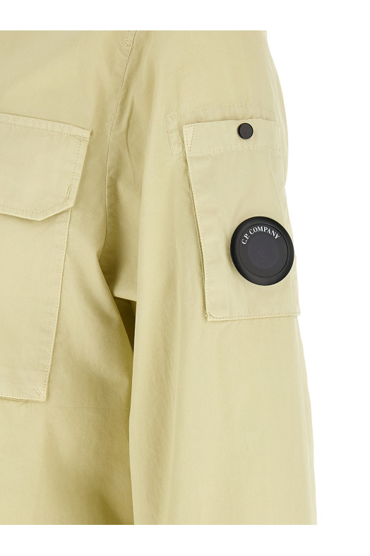 'Lens' overshirt Beige