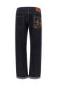 Джинси DG з вишивкою, сині DOLCE & GABBANA GP14JZG8NM1S9001