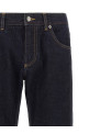 Джинси DG з вишивкою, сині DOLCE & GABBANA GP14JZG8NM1S9001