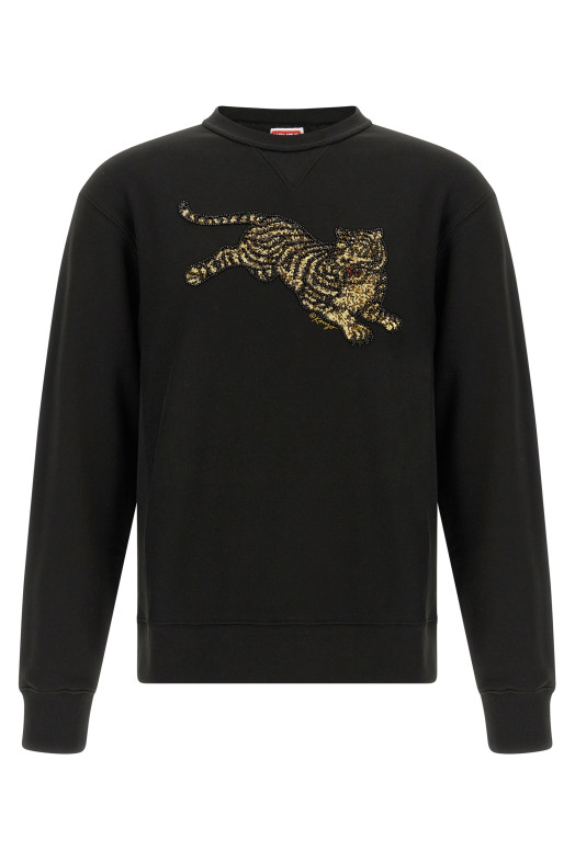 Толстовка «KENZO Jumping Tiger», черная FG65SW2774MJ99J