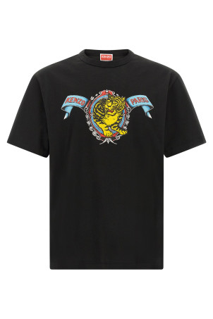 'KENZO Jumping Tiger' T-shirt Black