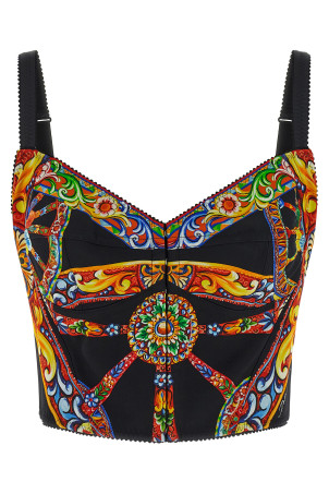 'Carretto' top Multicolor