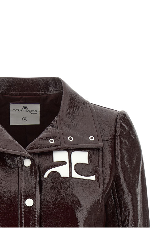 'Reedition Vinyl' jacket  Bordeaux