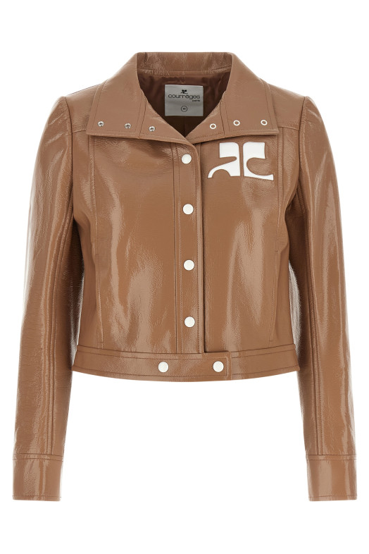 'Reedition Vinyl' jacket  Brown