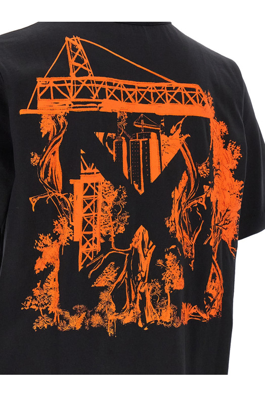 'City Nature' T-shirt Black