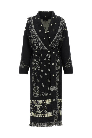 'Bandana' long coat Black