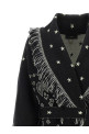 'Bandana' long coat Black