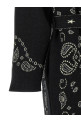 'Bandana' long coat Black