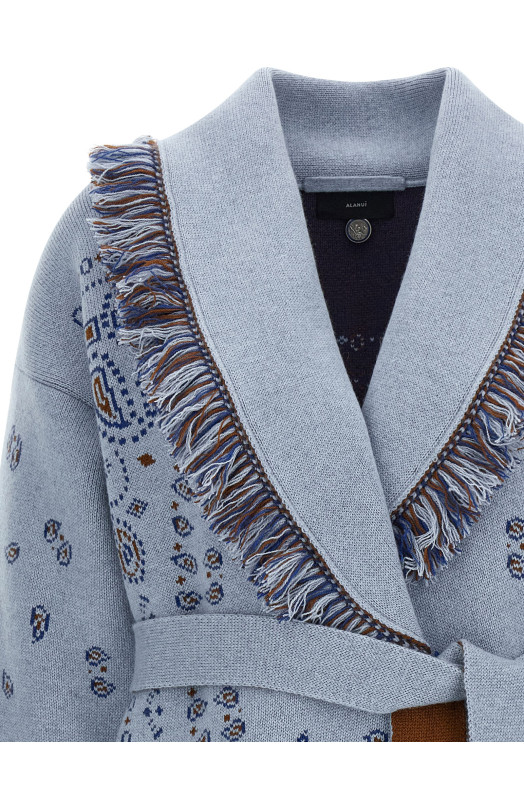 'Bandana' cardigan BLUE
