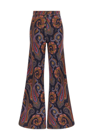 Джинсы с пестрым узором «Пейсли» ETRO WRNB0004AK15DX0885