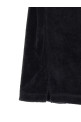 'Towelling' jacquard polo shirt Black