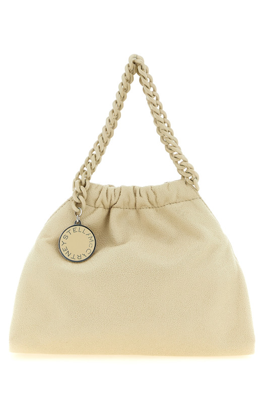 'Falabella Mini Drawstring' crossbody bag Beige