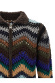 Вязаный крючком кардиган «Многоцветный» SACAI 2604130M020