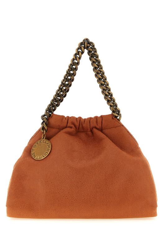 'Falabella Mini Drawstring' crossbody bag orange