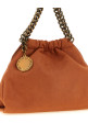 'Falabella Mini Drawstring' crossbody bag orange