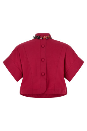 Shirt with embroidery Multicolor