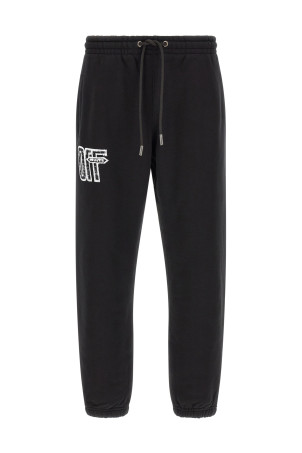 'Motion Arrow Cuffed' joggers Black