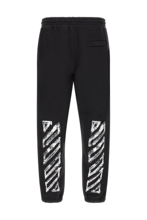 'Motion Arrow Cuffed' joggers Black