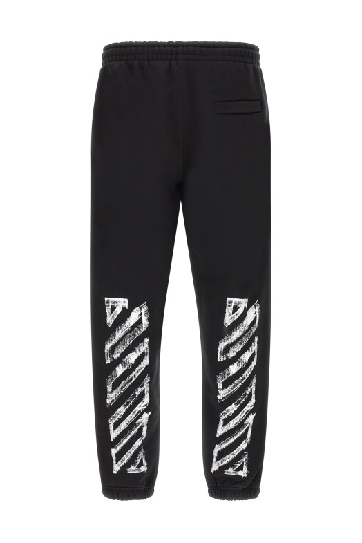 'Motion Arrow Cuffed' joggers Black