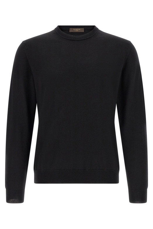 Wool sweater Black
