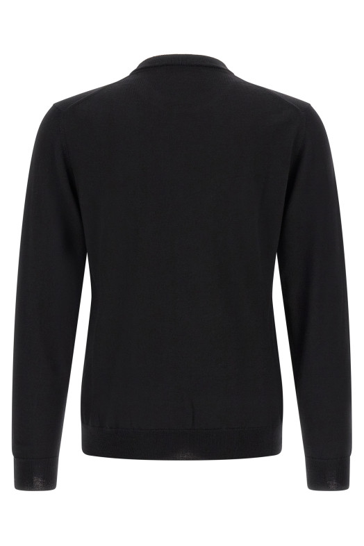 Wool sweater Black