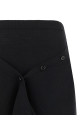 Юбка с асимметричной застежкой, черная LEMAIRE SK1082LK1063BK999