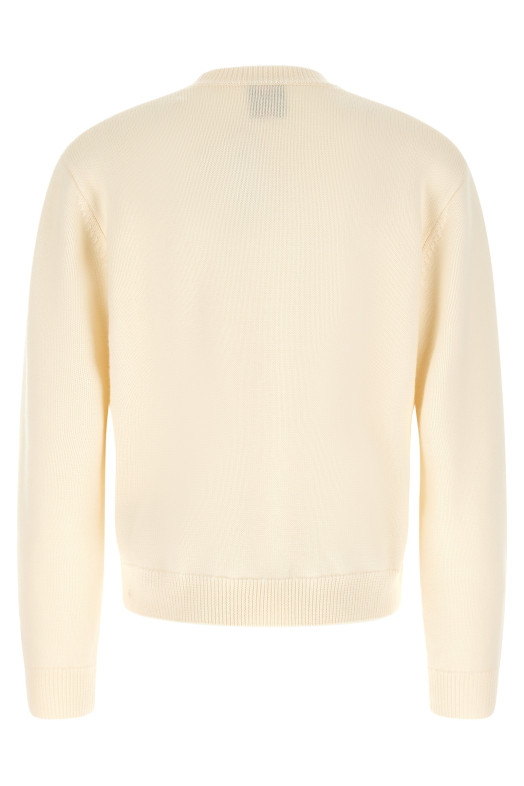 'Pyramid Abduction' sweater White