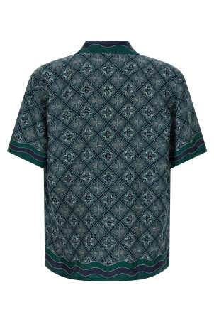 'Radiating Monogram' shirt Green