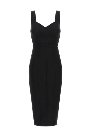 Scuba dress Black